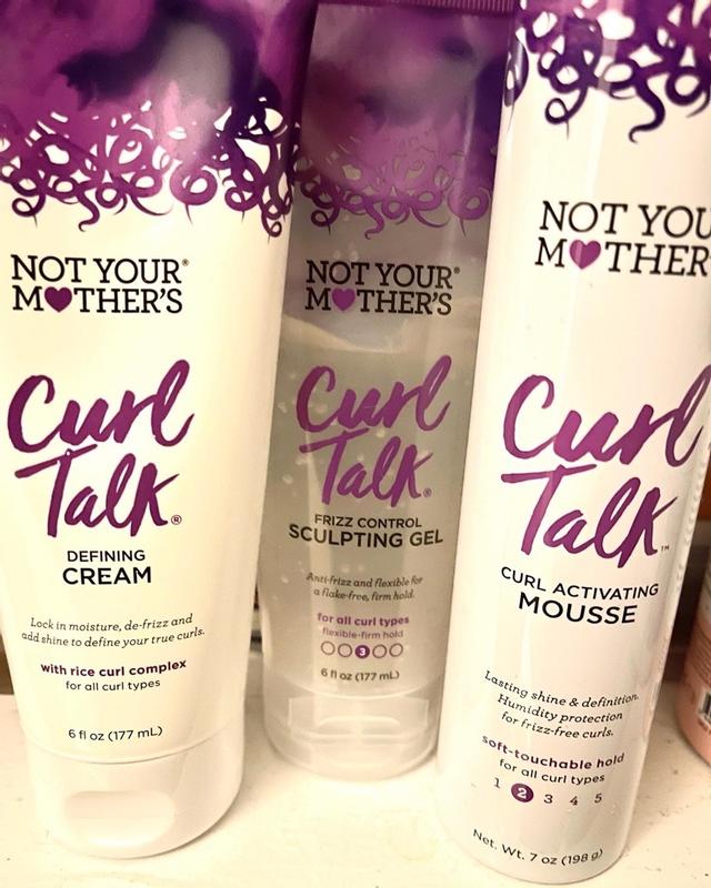 Not Your Mother's Curl Talk Frizz Control Sculpting Gel - Clear - 4918  requests