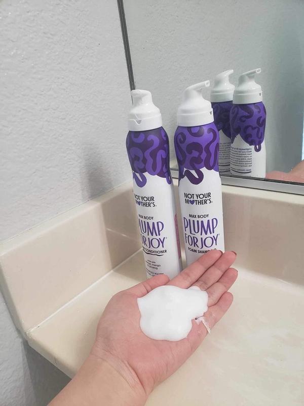 Plump for Joy Volumizing Foam Shampoo