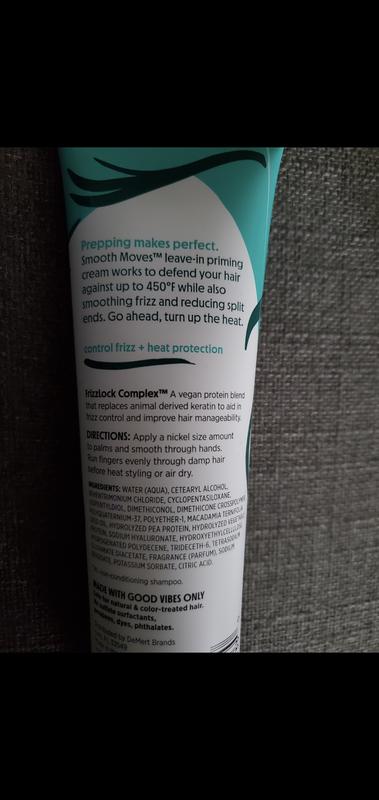 Smooth Moves Anti Frizz Hair Priming Cream