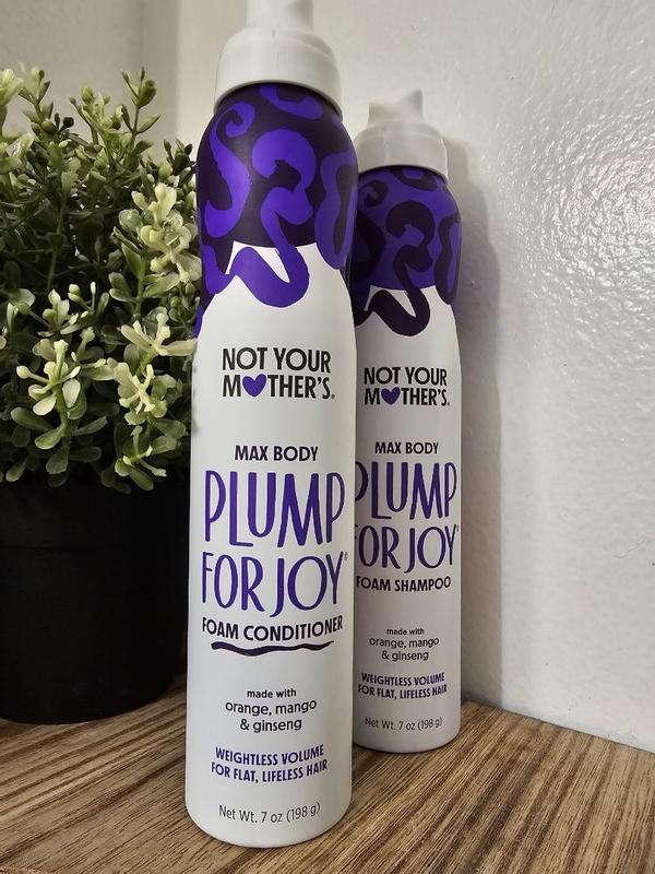 Plump for Joy Volumizing Foam Shampoo