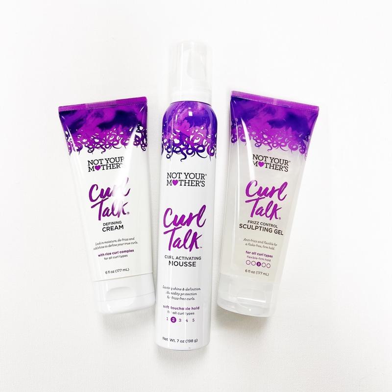 Not Your Mother's Curl Talk Refreshing Curl Foam Hair Styling Mousse