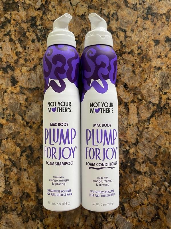 Plump for Joy Volumizing Foam Shampoo