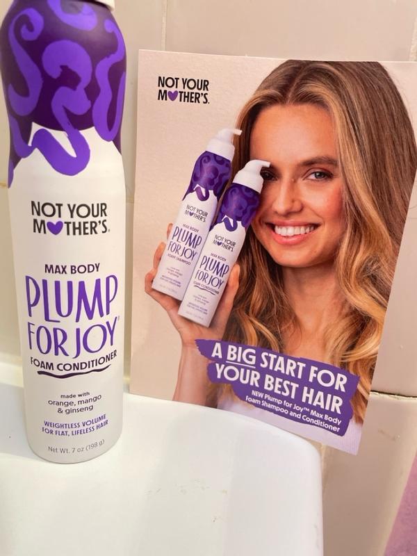 Plump for Joy Volumizing Foam Shampoo