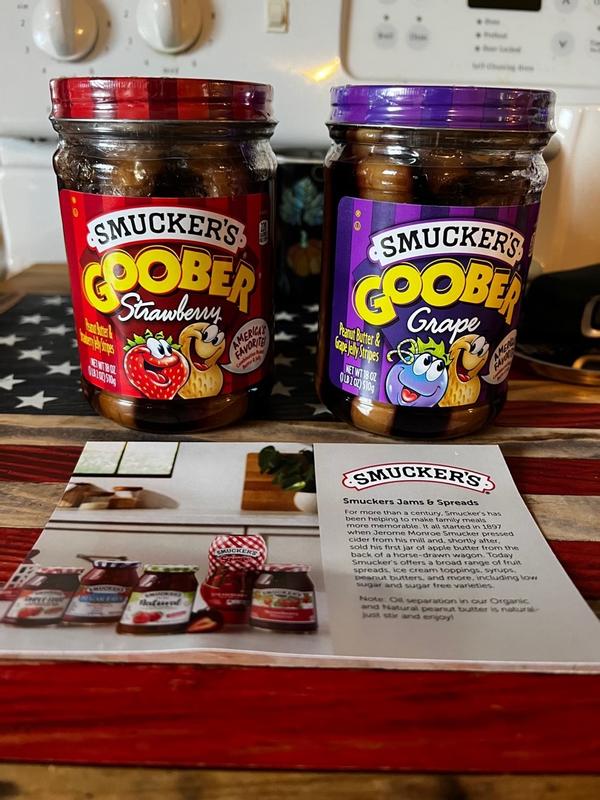 Smucker's Peanut Butter & Grape Jelly Stripes