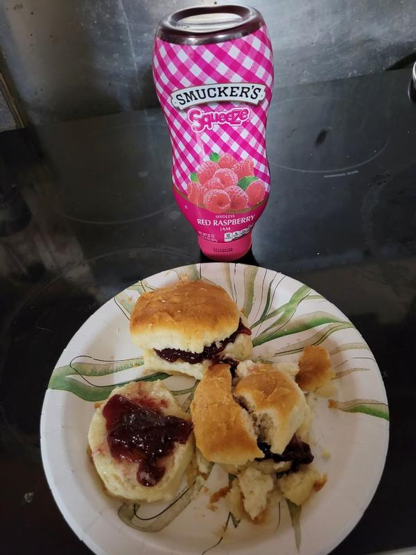 Squeeze™ Seedless Red Raspberry Jam