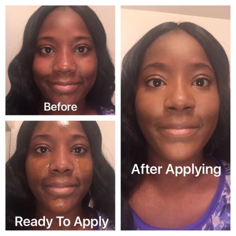 I used this primer before apply Studio Skin 15 Hour Hydrating Foundation