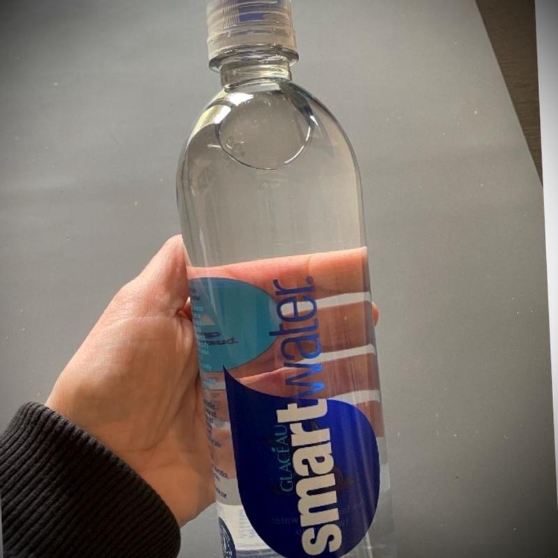 SmartWater Glass Bottle  Bottle design, Water bottle, Water