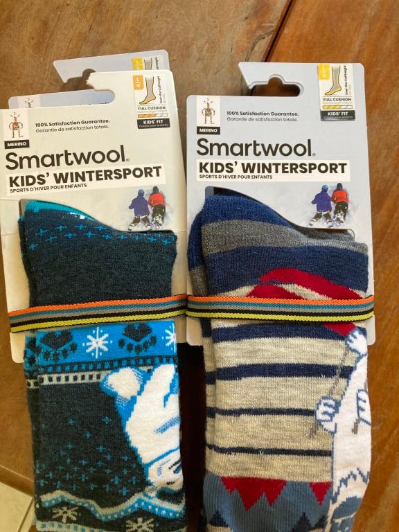 Smartwool Wintersport Full Cushion Yeti Pattern OTC Sock - Kids' - Kids