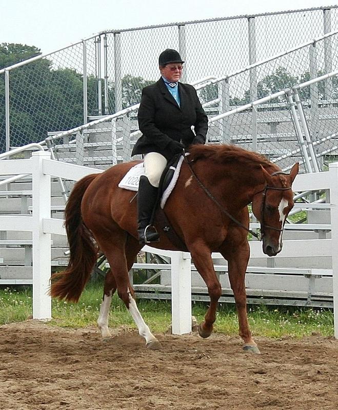 Annie and I at a show this year! Shes moving like butter !!!!!!!!!