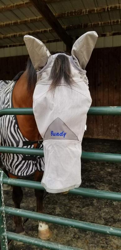 Masque anti-mouches Cashel Crusader Mule Long avec oreilles