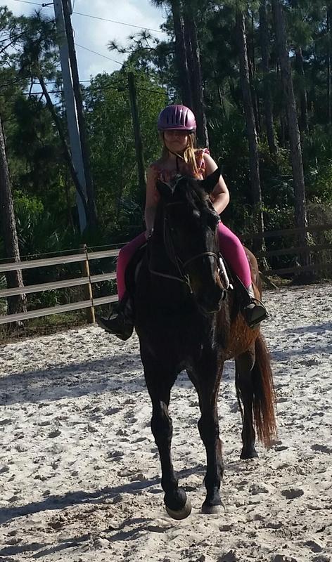Her last ride with my 10 year old daughter