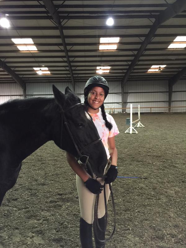 The horse I ride loves these treats