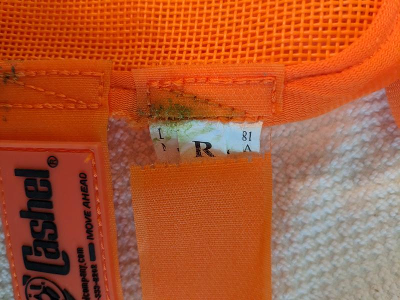 You can see how the stitching basically acts like perforation, resulting in a nice clean rip.