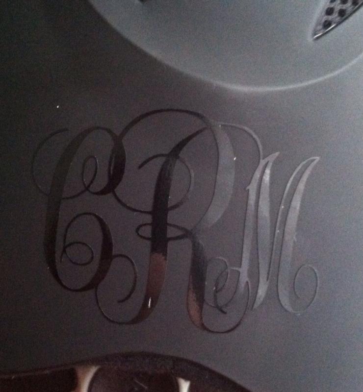 My new Troxel Liberity helmet custom chic.