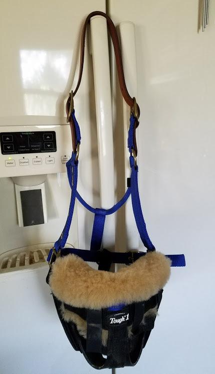 The finished product with sheepskin added for extra comfort.