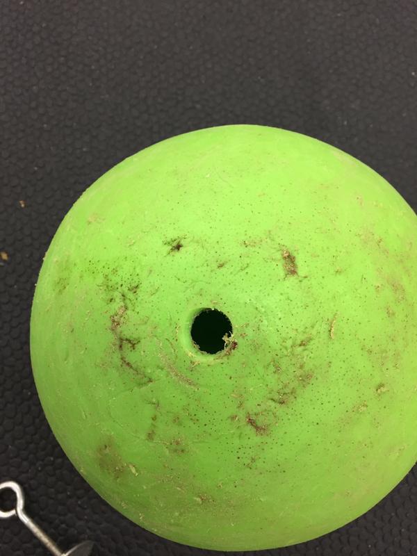 Ball is not damaged