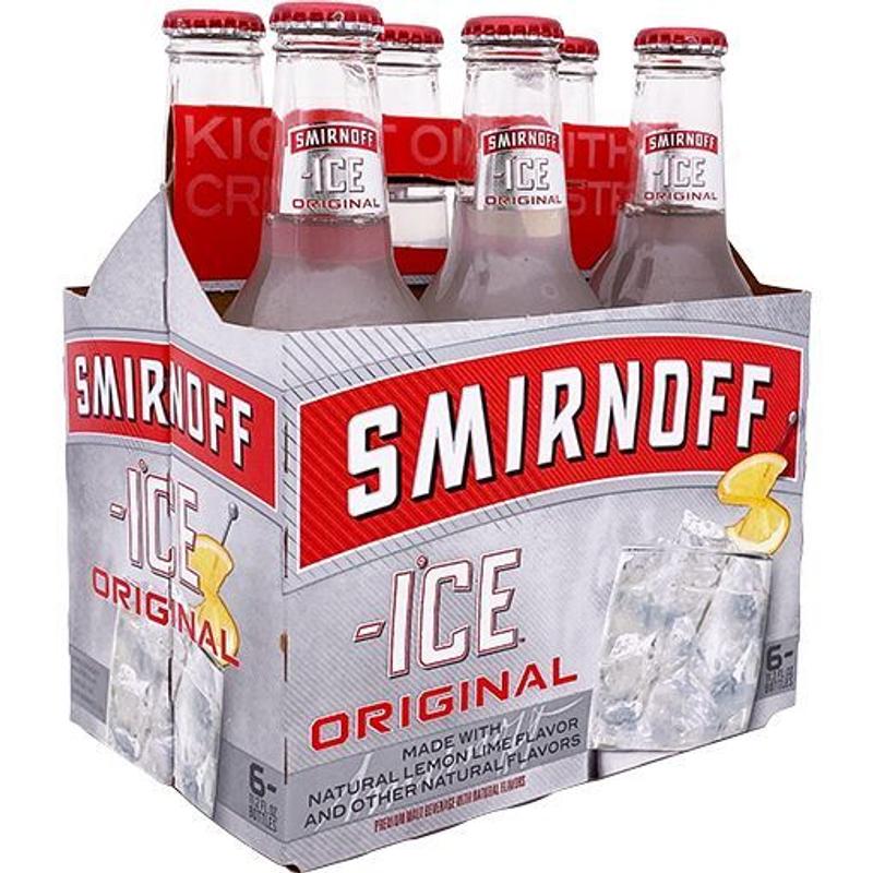 Smirnoff Ice 12oz bottle 6pk - Campus Fine Wines