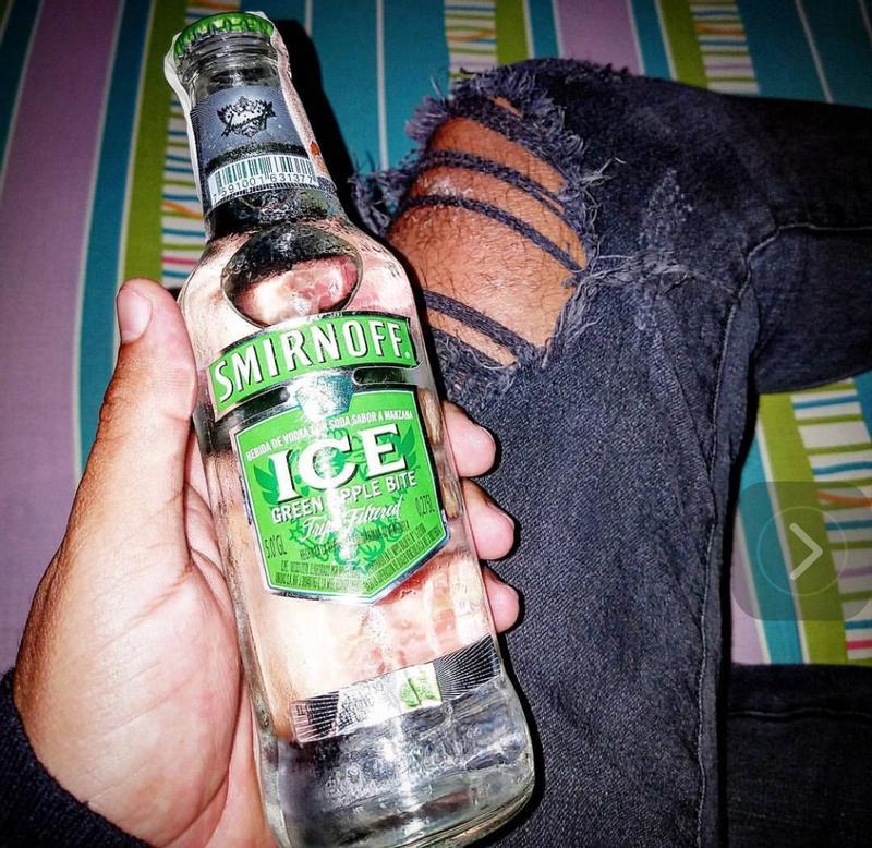 Smirnoff Ice Beer, Green Apple - 24 fl oz