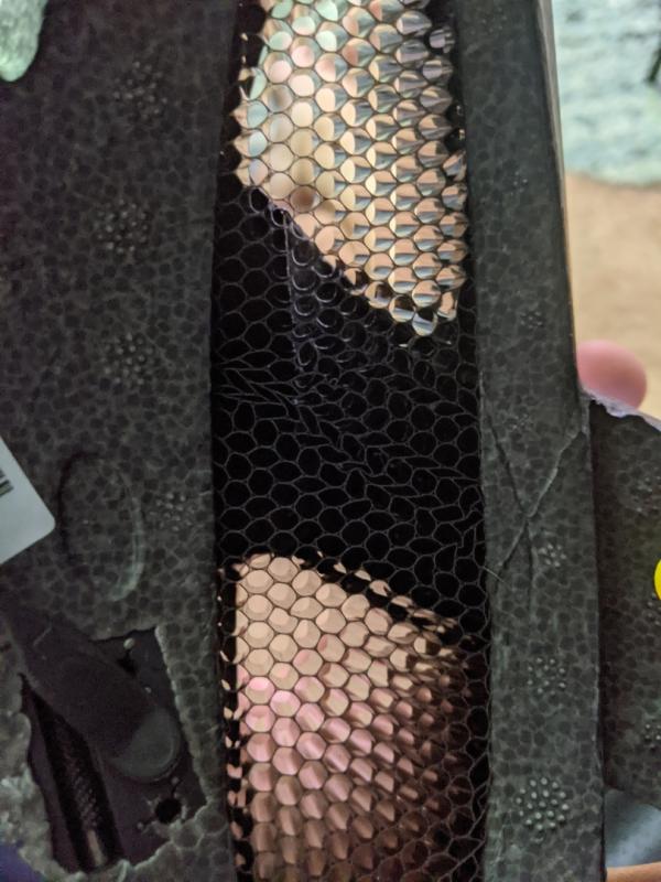 Photo submitted with review of product