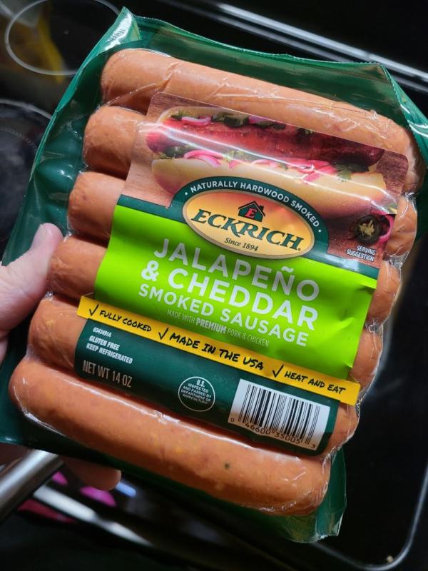 Buy Eckrich Jalapeno & Cheddar Smoked Sausage Links, 14 oz from