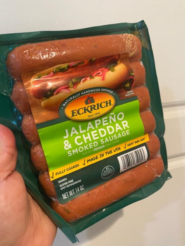 Pollok's Smoked Dry Sausage with Jalapeno