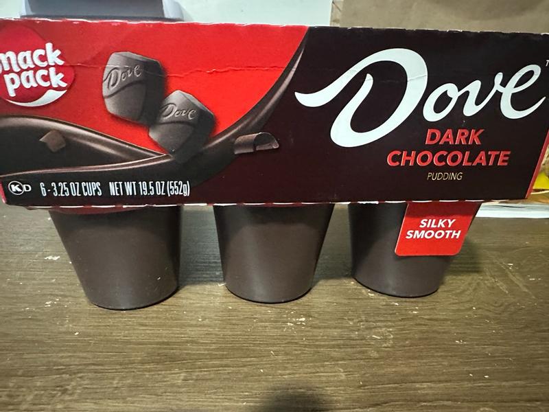 DOVE™ Dark Chocolate Pudding Cups | Snack Pack