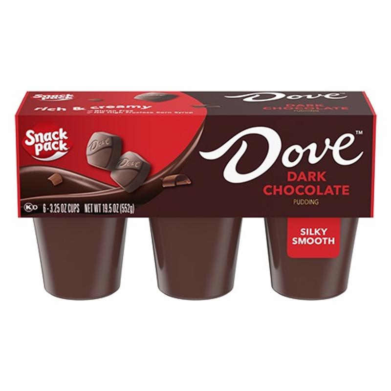 み*ち様 G-RAP【THE DOVE SHACK】【2 SCOOP】2枚セット DOVE™ Dark Chocolate Pudding Cups | Snack Pack