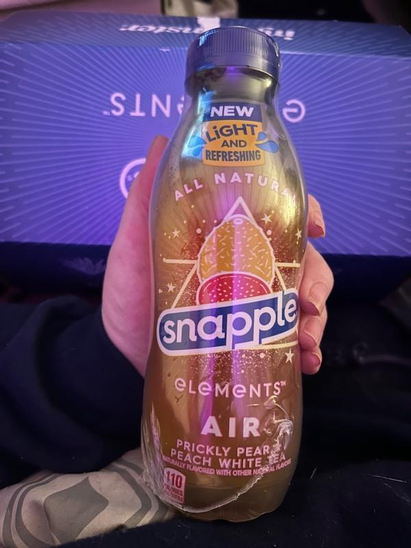 Snapple White Tea, Prickly Pear & Peach, Air