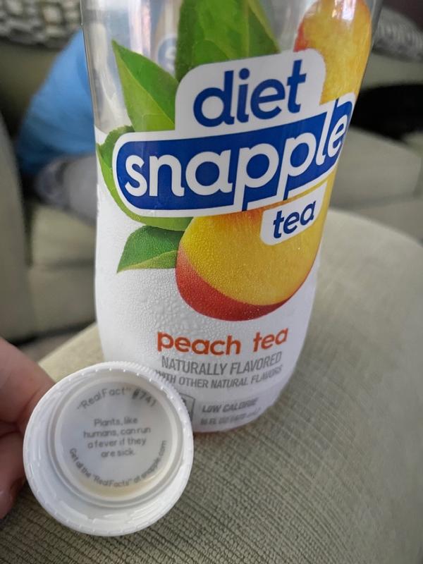 Snapple Peach Iced Tea, Drink Glass