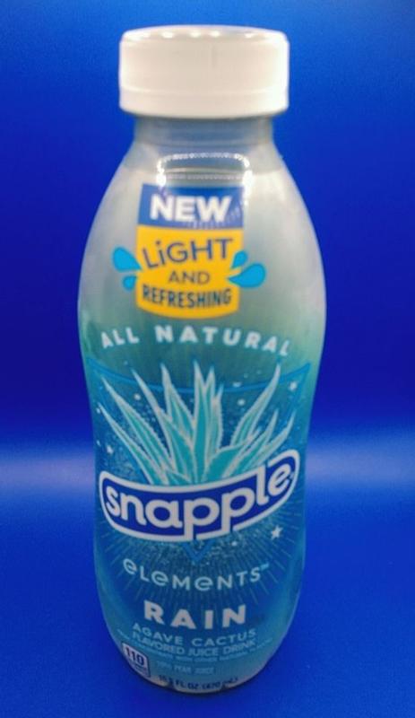 Snapple Elements Rain Agave Cactus Juice Drink