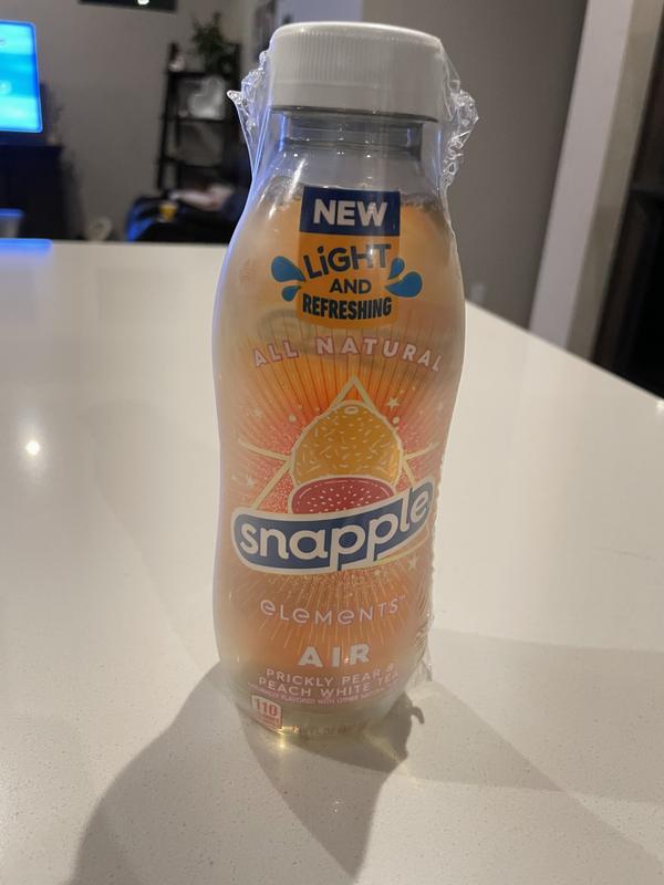 Snapple White Tea, Prickly Pear & Peach, Air