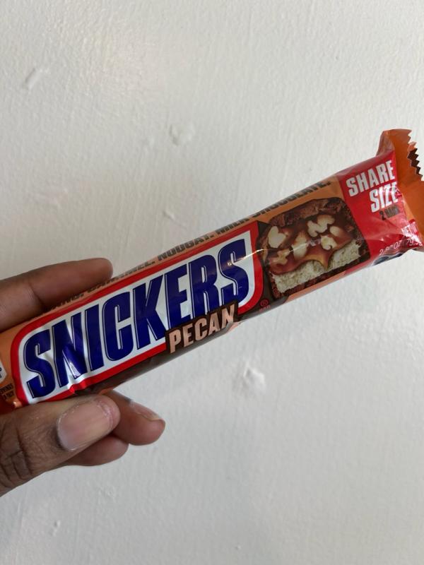 SNICKERS PECAN Share Size Chocolate Candy Bars, 2.82 oz | SNICKERS®