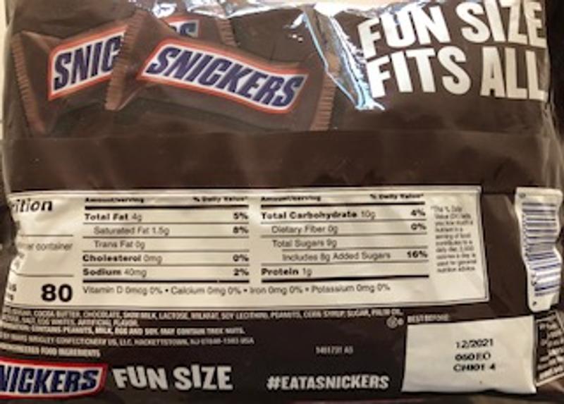 Snickers Minis Size Chocolate Bars, Milk Chocolate, 40 oz Bag, 2 Bags/Pack,  Delivered in 1-4 Business Days (20900412)