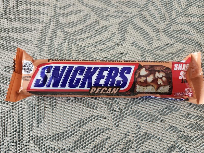 SNICKERS PECAN Share Size Chocolate Candy Bars, 2.82 oz | SNICKERS®