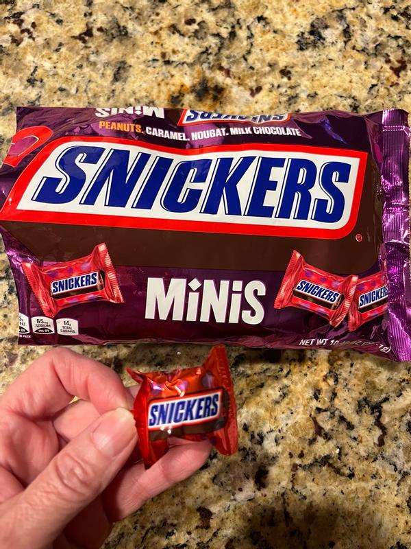 Snickers Large Share Bag of Milk Chocolate Candy Bars - 9.7 Ounce Bag ...