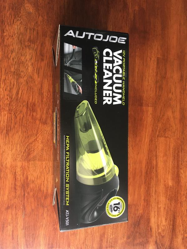 AUTO JOE ATJ-V501 12-Volt Portable Car Vacuum Cleaner