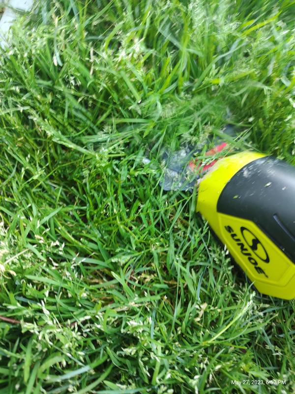 Won't cut the grass