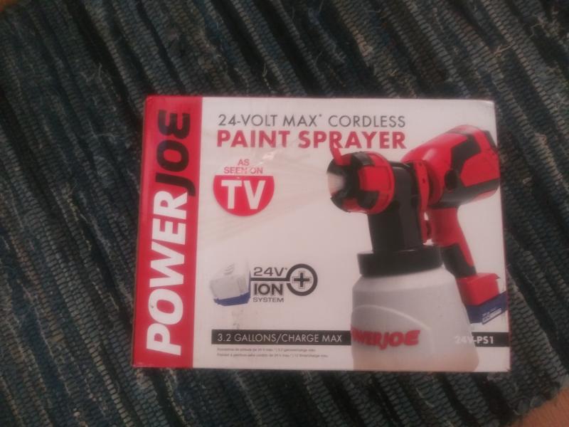 Sun Joe iON+ Cordless HVLP Handheld Paint Sprayer Kit 24V-PS1