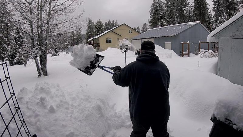 snow shoveling made easy! :)