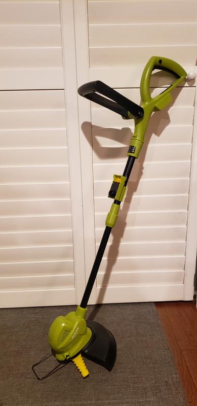 Sun Joe Cordless SharperBlade Stringless Lawn Trimmer | 24