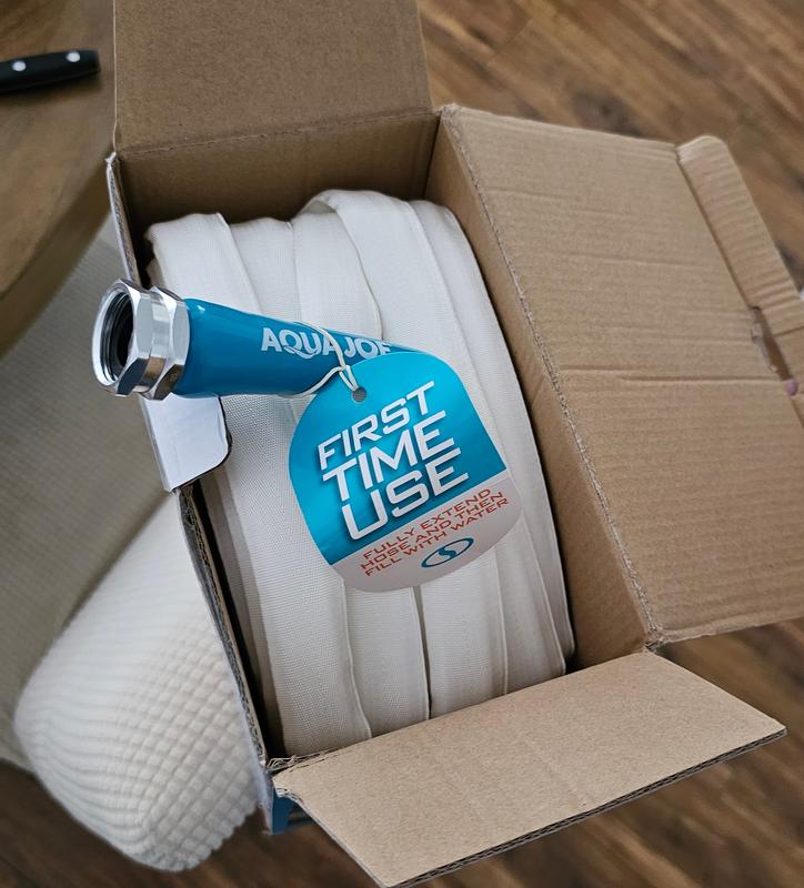 First time use instructions