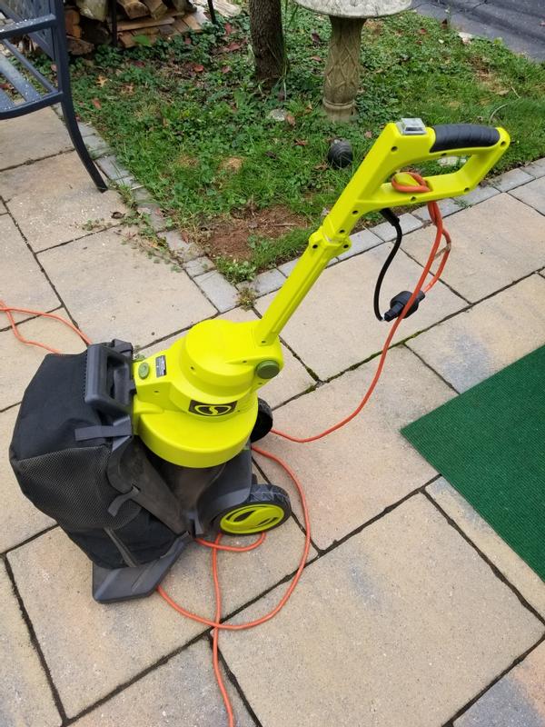 Sun Joe 168-CFM 165-MPH Electric Walk Behind Leaf Blower at Lowes.com