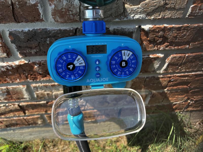 Aqua Joe AJ-ET2Z 2-Zone Electronic Water Timer