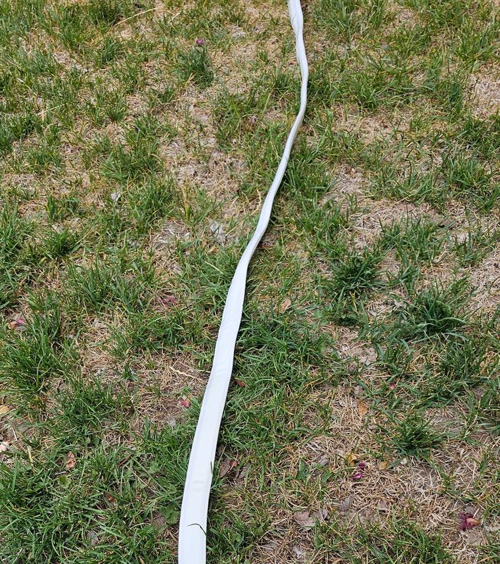 Hose not under pressure