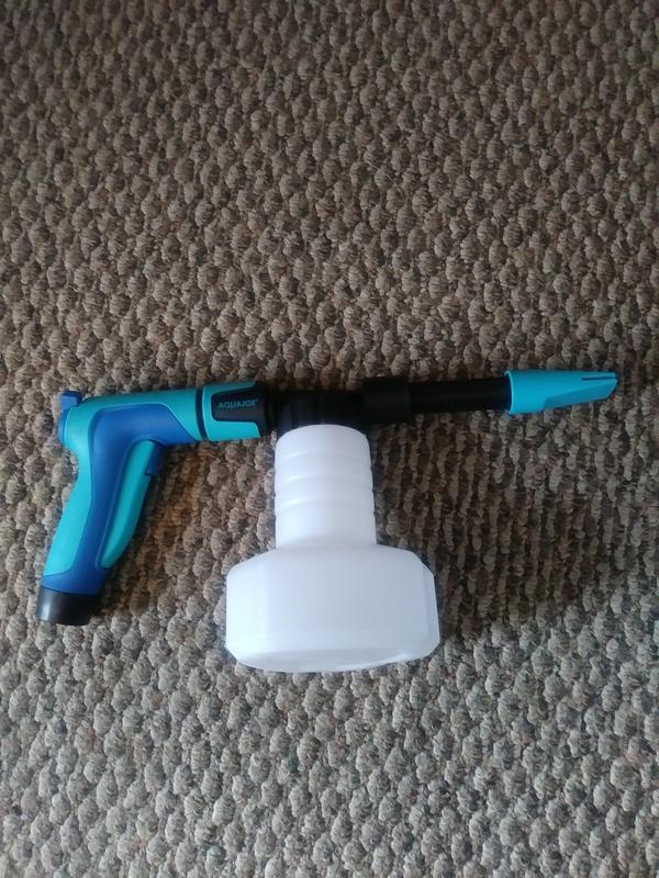 Jscarlife Car Wash Foam Cannon Gun for Garden Hose, Adjustable Hose Wash  Sprayer