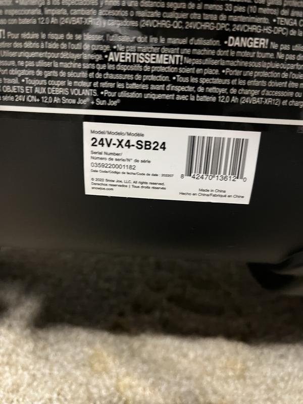 Original and replacement battery and model number on my unit.