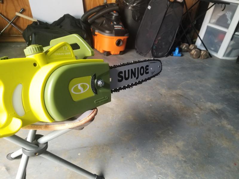 Sun Joe 12 Inch 9 Amp Electric Chain Saw SWJ698E