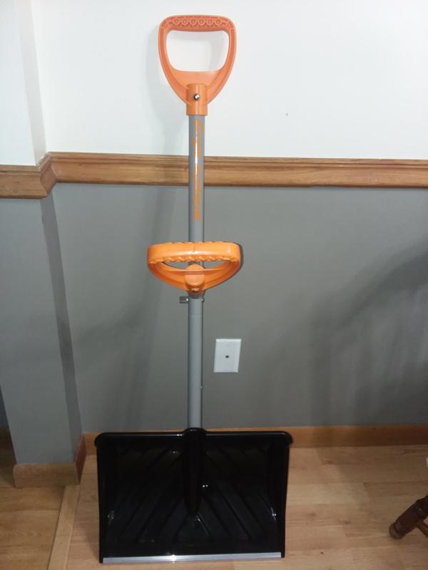 assembled shovel