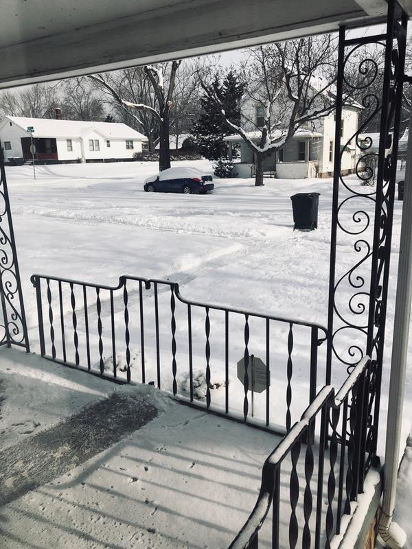 Now I. An get trash out safely.