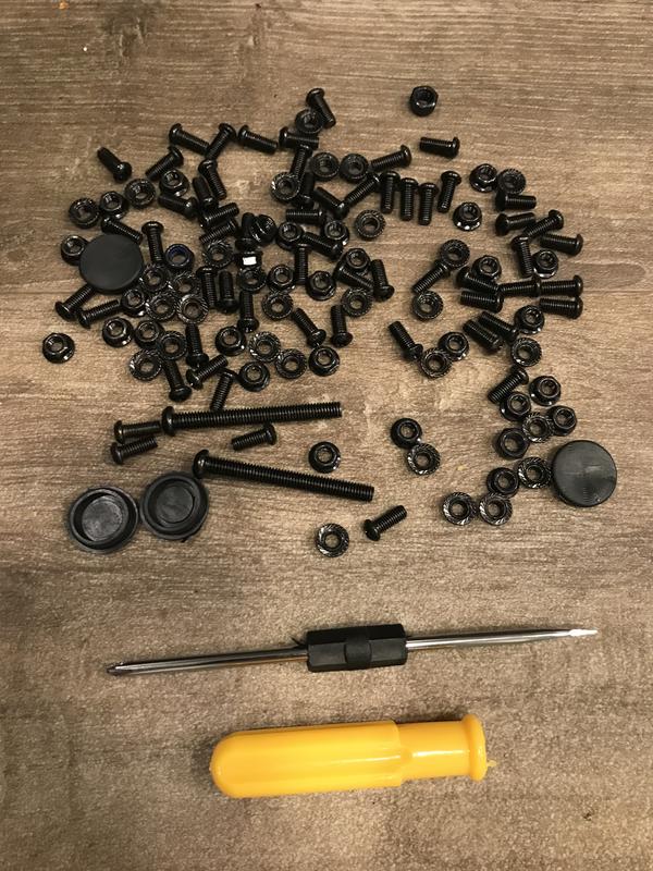 Too many nuts and bolts